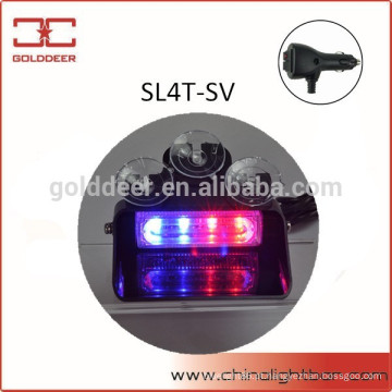 Polícia carro luz Linear 4W LED Strobe viseira luz SL4T-SV